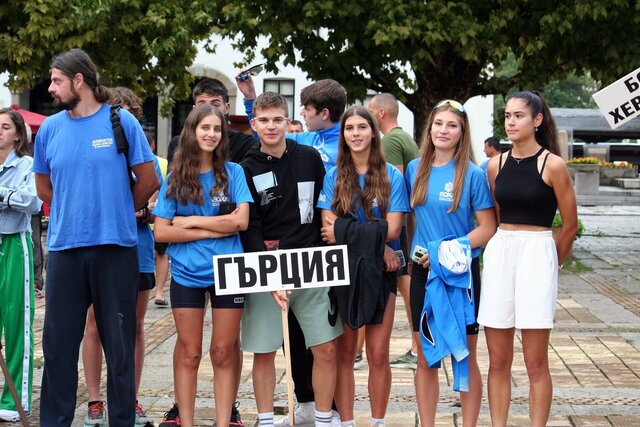 Αθλήτριες του ΕΟΣ Νάουσας στην προετοιμασία της Εθνική ομάδας